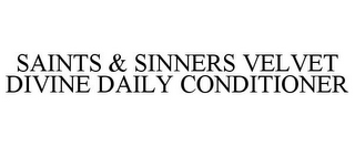 SAINTS & SINNERS VELVET DIVINE DAILY CONDITIONER