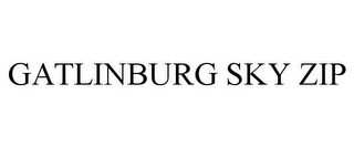 GATLINBURG SKY ZIP