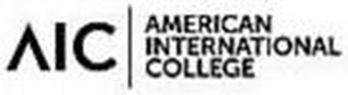 AIC AMERICAN INTERNATIONAL COLLEGE