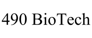 490 BIOTECH
