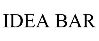 IDEA BAR