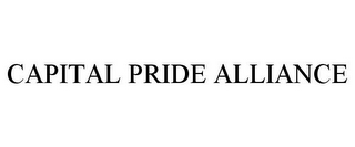 CAPITAL PRIDE ALLIANCE