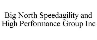 BIG NORTH SPEEDAGILITY AND HIGH PERFORMANCE GROUP INC