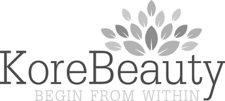 KORE BEAUTY BEGIN FROM WITHIN