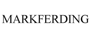 MARKFERDING