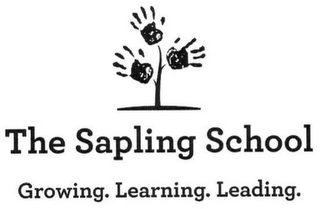 THE SAPLING SCHOOL GROWING. LEARNING. LEADING.