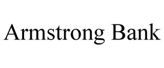 ARMSTRONG BANK