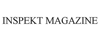 INSPEKT MAGAZINE