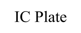 IC PLATE