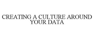 CREATING A CULTURE AROUND YOUR DATA