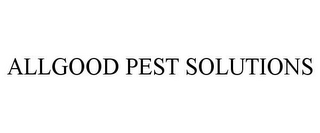 ALLGOOD PEST SOLUTIONS