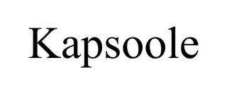 KAPSOOLE