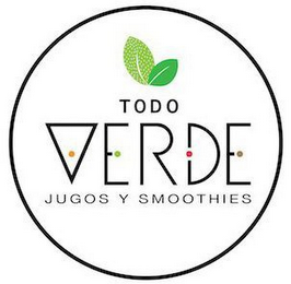 TODO VERDE JUGOS Y SMOOTHIES