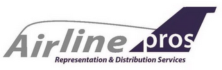 AIRLINE PROS REPRESENTATION & DISTRIBUTION SERVICES