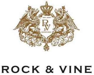 EST. 2000 RV 3 RANCHES ROCK & VINE