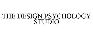 THE DESIGN PSYCHOLOGY STUDIO