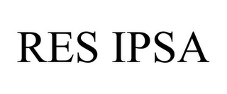 RES IPSA