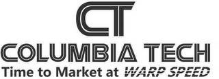 CT COLUMBIA TECH TIME TO MARKET AT WARPSPEED