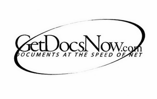 GETDOCSNOW.COM DOCUMENTS AT THE SPEED OF NET