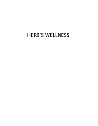 HERB'S WELLNESS