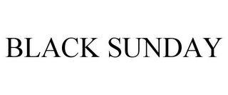 BLACK SUNDAY