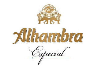 CERVEZAS ALHAMBRA 1925 ALHAMBRA ESPECIAL