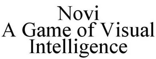 NOVI A GAME OF VISUAL INTELLIGENCE