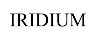 IRIDIUM