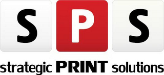 S P S STRATEGIC PRINT SOLUTIONS