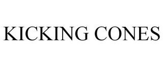 KICKING CONES