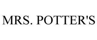 MRS. POTTER'S