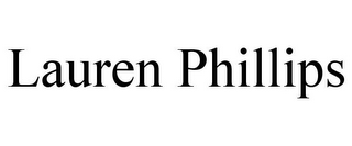 LAUREN PHILLIPS