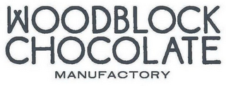 WOODBLOCK CHOCOLATE MANUFACTORY