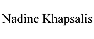 NADINE KHAPSALIS