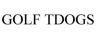 GOLF TDOGS