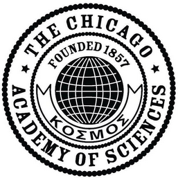 THE CHICAGO ACADEMY OF SCIENCES FOUNDED1857 KAPPA OMICRON SIGMA MU OMICRON SIGMA