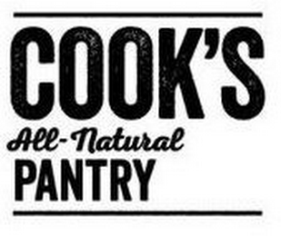 COOK'S ALL-NATURAL PANTRY