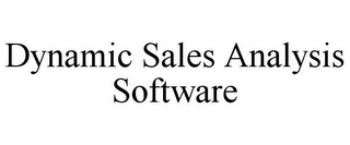 DYNAMIC SALES ANALYSIS SOFTWARE