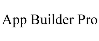 APP BUILDER PRO
