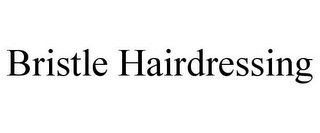 BRISTLE HAIRDRESSING