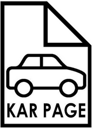 KAR PAGE