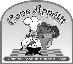 CONE APPÉTIT COMFORT FOOD IN A BREAD CONE