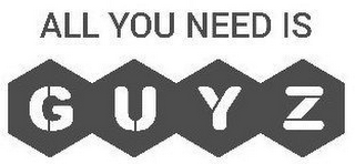 ALL YOU NEED IS GUYZ