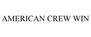 AMERICAN CREW WIN