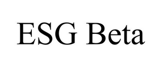 ESG BETA