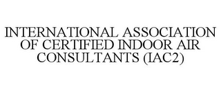 INTERNATIONAL ASSOCIATION OF CERTIFIED INDOOR AIR CONSULTANTS (IAC2)