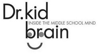 DR. KID BRAIN INSIDE THE MIDDLE SCHOOL MIND