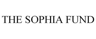 THE SOPHIA FUND