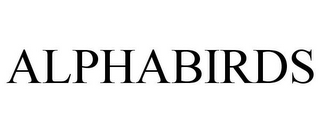 ALPHABIRDS