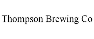 THOMPSON BREWING CO